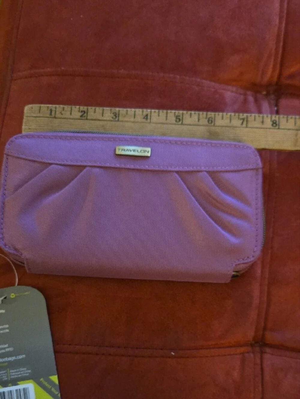 Travelon RFID-Blocking Wallet Duo in Pink and Gray